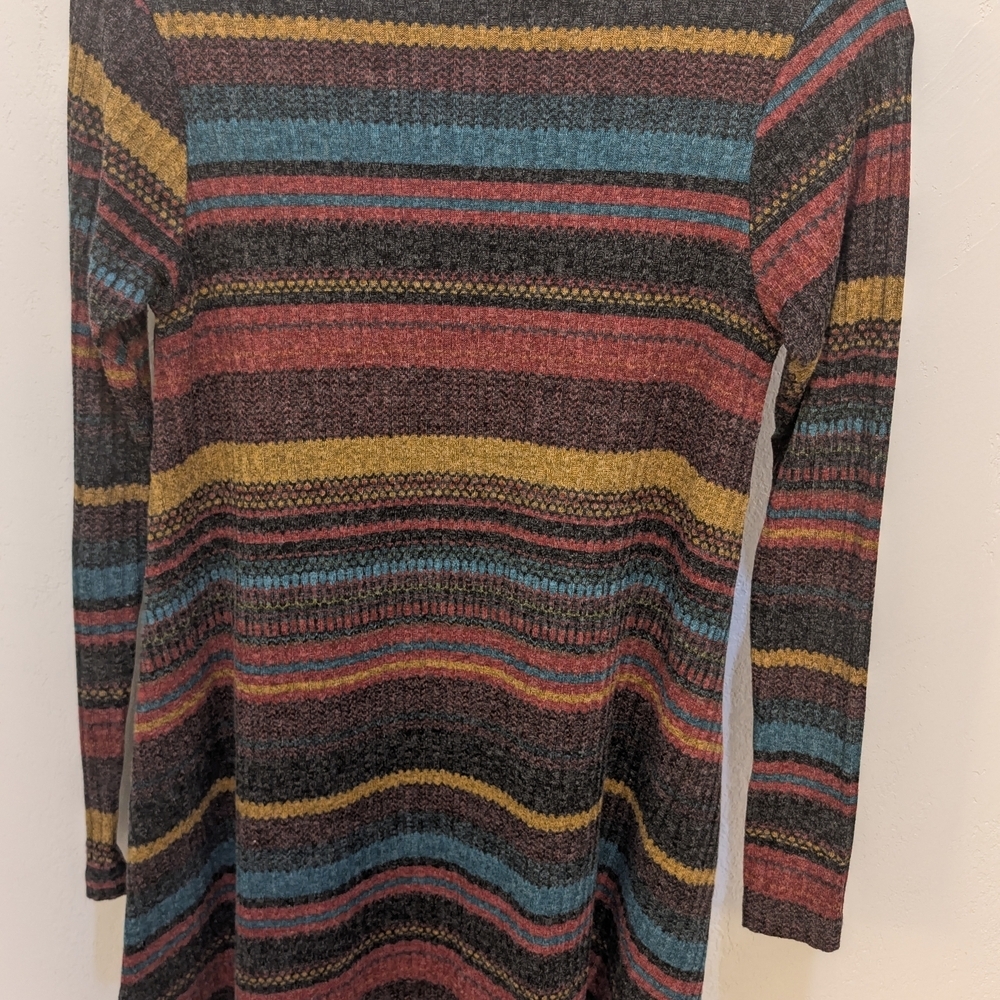 Striped Long Sleeve Dress - Picture 3 of 7